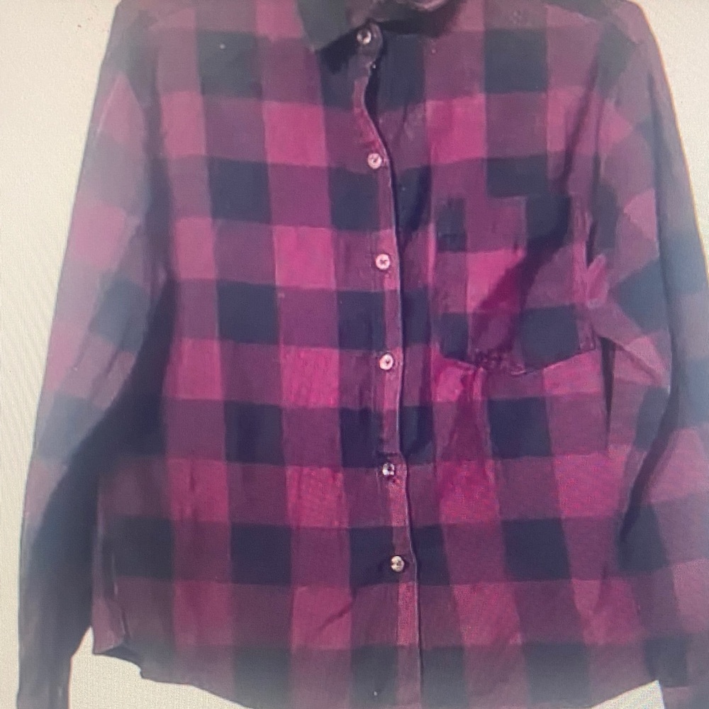 Wild Fable Plaid Button-Up size small